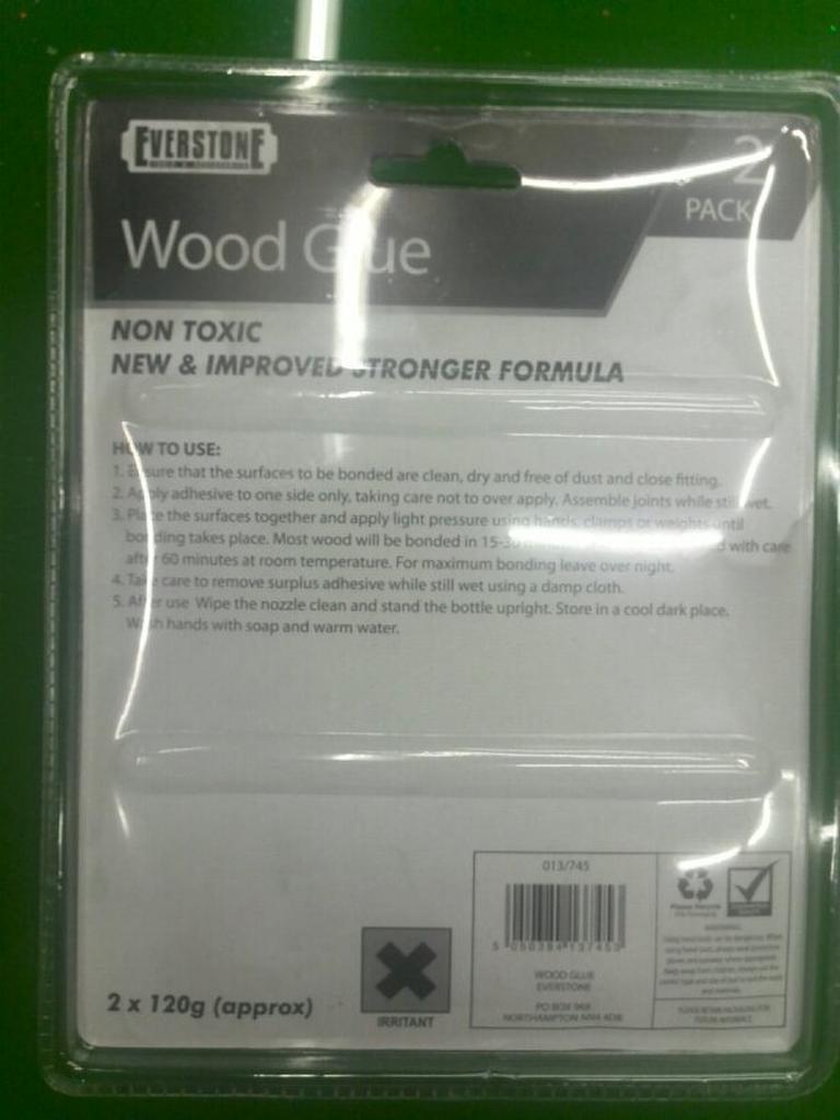 120ml双泡壳白乳胶 无毒环保的DIY胶水  两瓶装