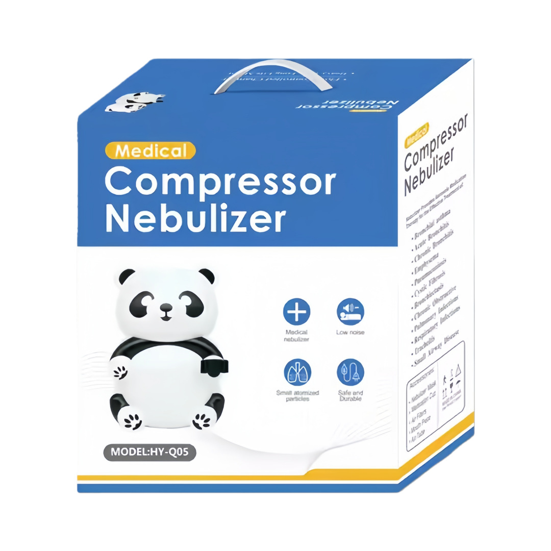 cartoon nebulizer for children and adults compression nebulizer Panda details Picture