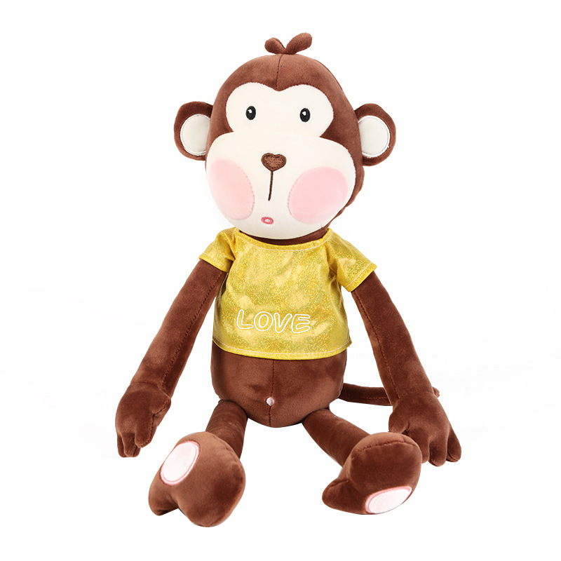 Cross-border bestseller LOVE Dressing Monkey Doll Blush comes in multiple colors and sizes and supports customization Application Scenario