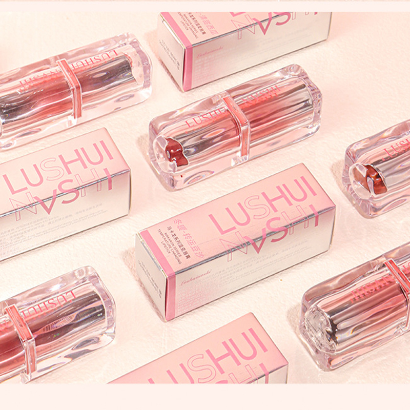 Velvet matte lipstick whitening and moisturizing formula, non-fading, soft texture, elegant lips details Picture