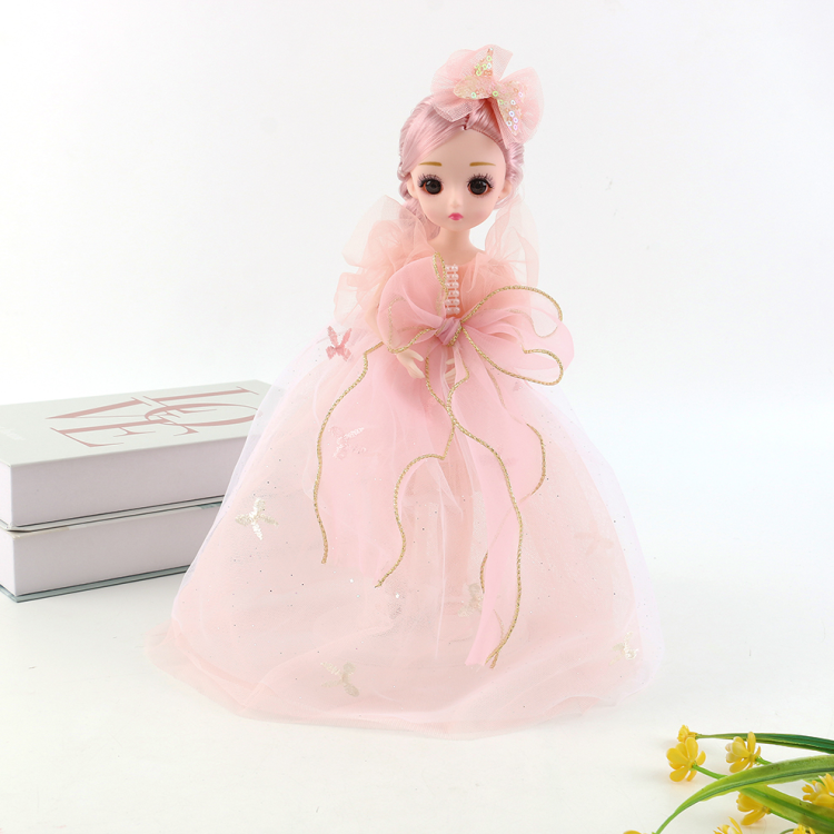 30 cm wedding dress dress-up doll large gift box set, girl princess play house toys, birthday gifts, training institution gifts Application Scenario