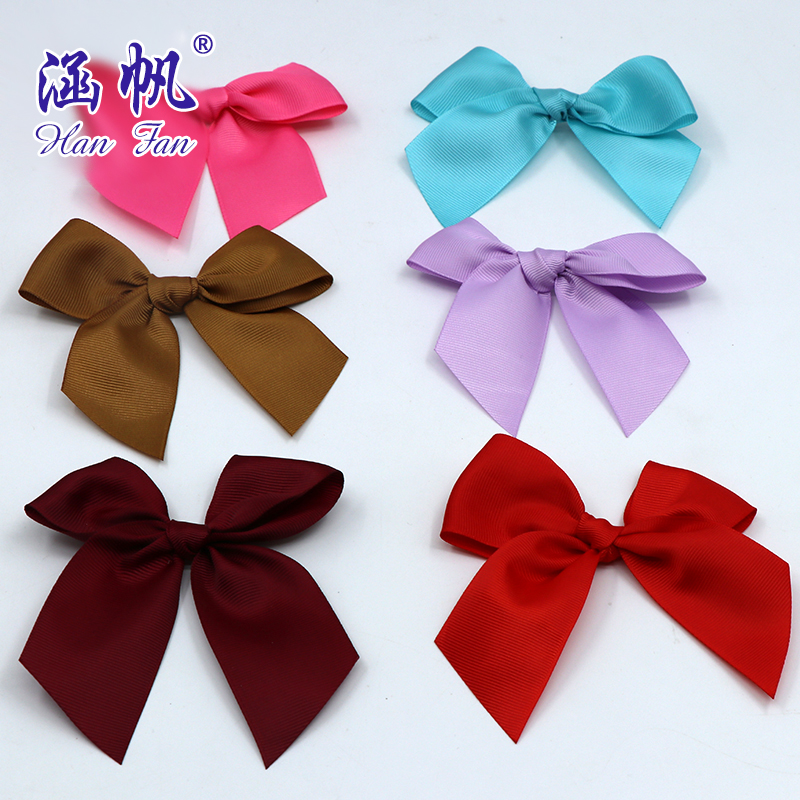 Ribbed ribbon bow gift box packaging, woven tape, clothing accessories, diy handmade ribbon toys, home textile decoration details Picture