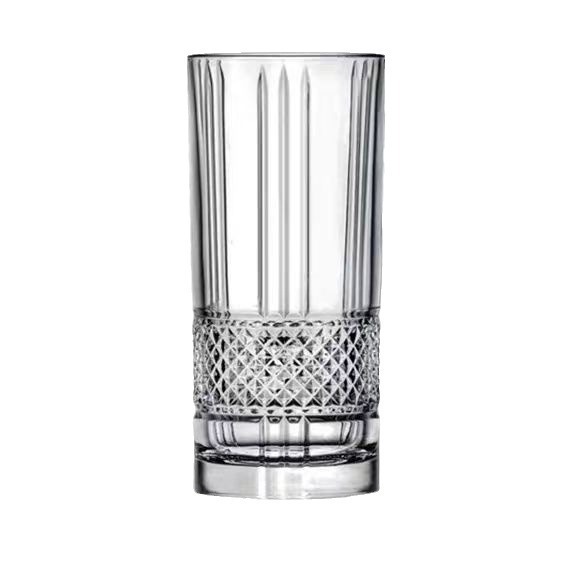 玻璃杯水杯直筒杯柯林杯加厚奶茶杯大饮料杯牛奶果汁杯鸡尾酒杯