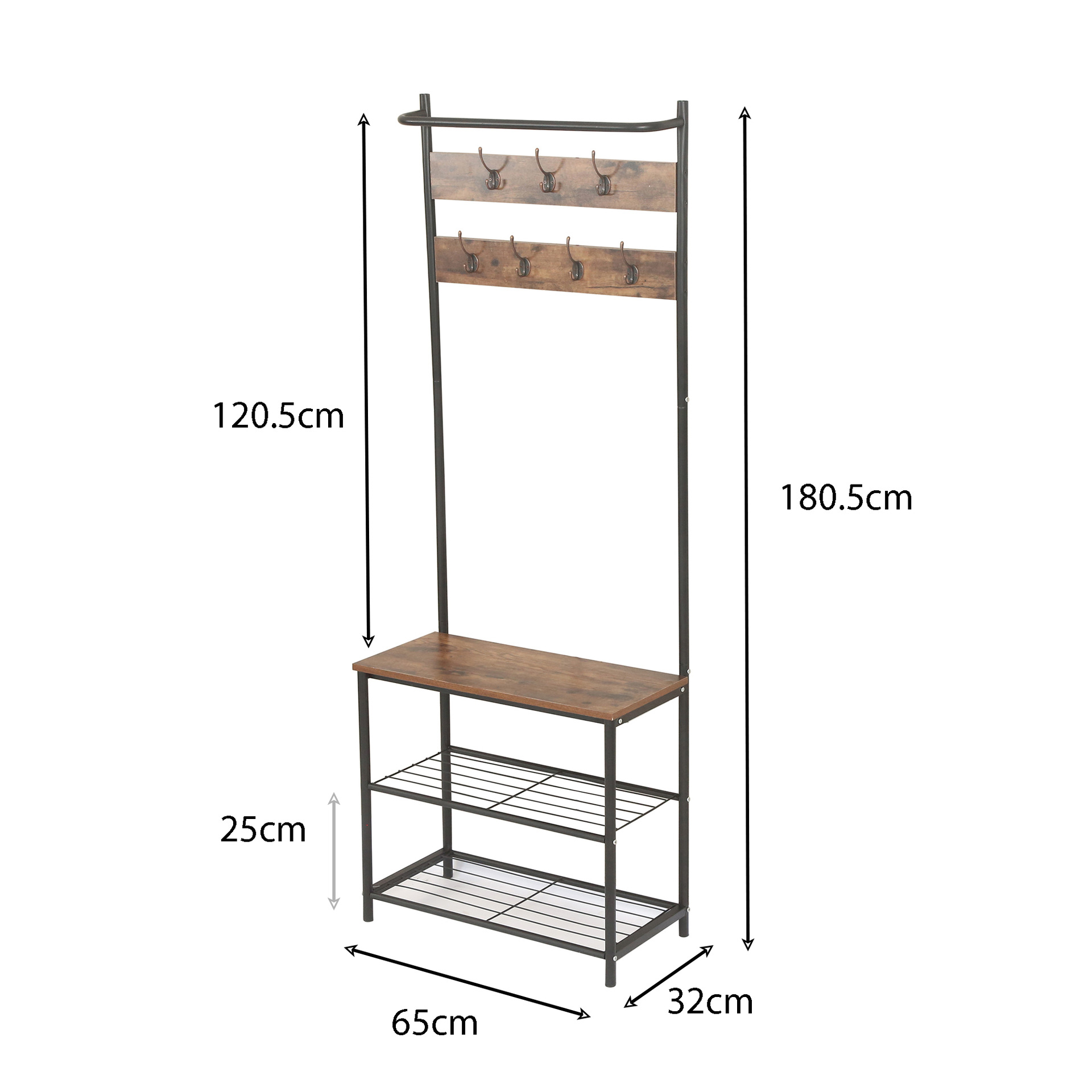 Multi-functional household wardrobe rack, bedroom storage rack, living room entrance storage rack, simple wardrobe rack for storage and organization Application Scenario