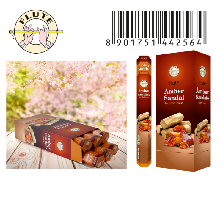 进口印度香 正品进口香薰熏香线香F0130-Amber Sandal。。