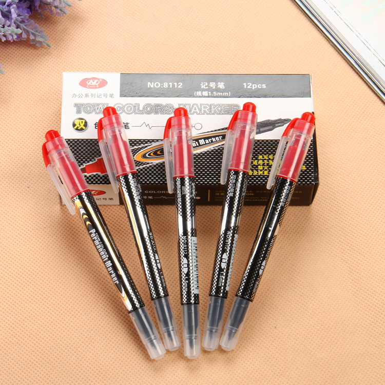 Double-headed CD pen, marker pen, marker pen