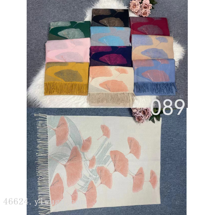 New order style cross-border scarf wholesale, core-spun yarn, flower e-commerce live streaming supply chain