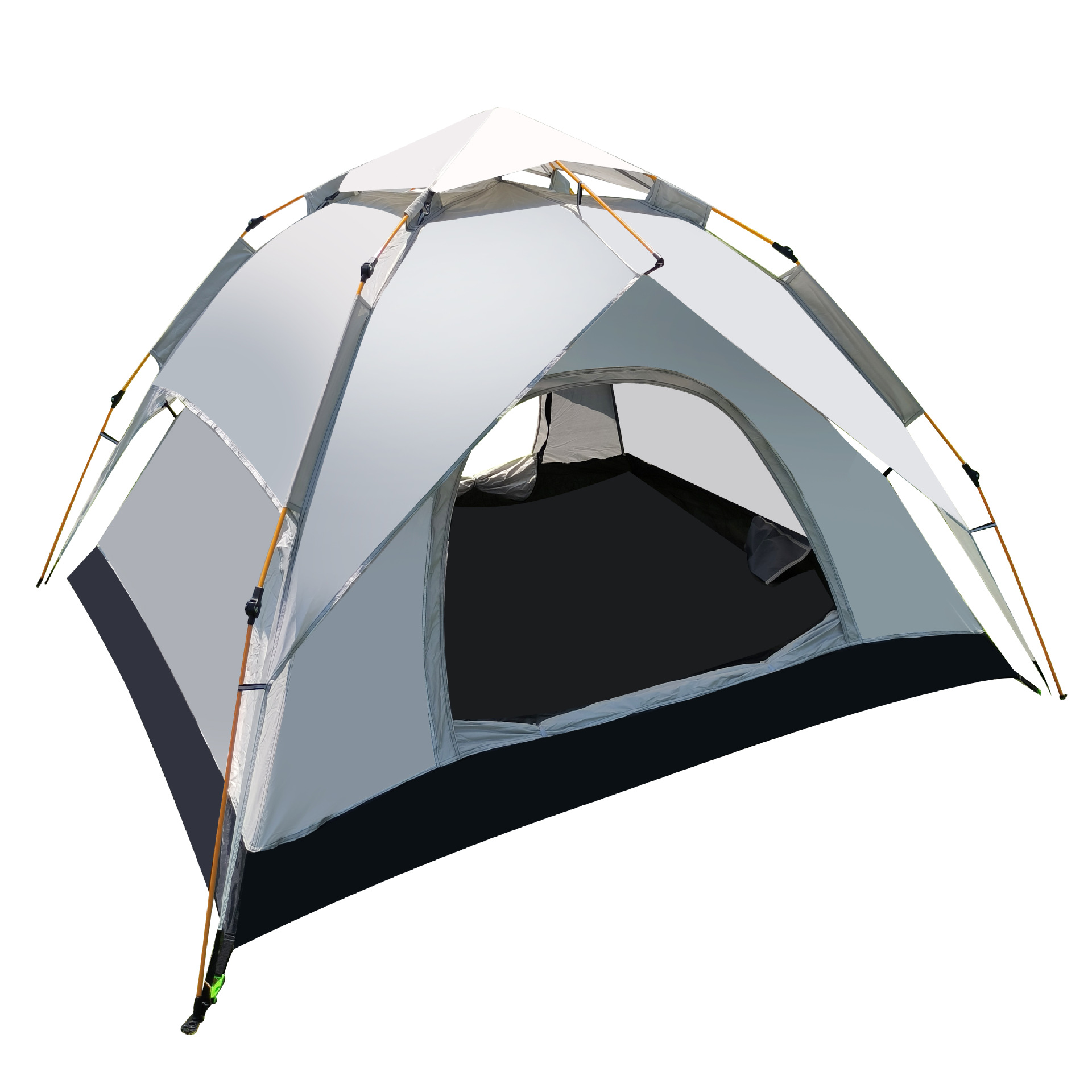 Outdoor one-piece consignment, automatic installation, double-layer folding camping windproof TENT in stock, wholesale and retail Item Picture