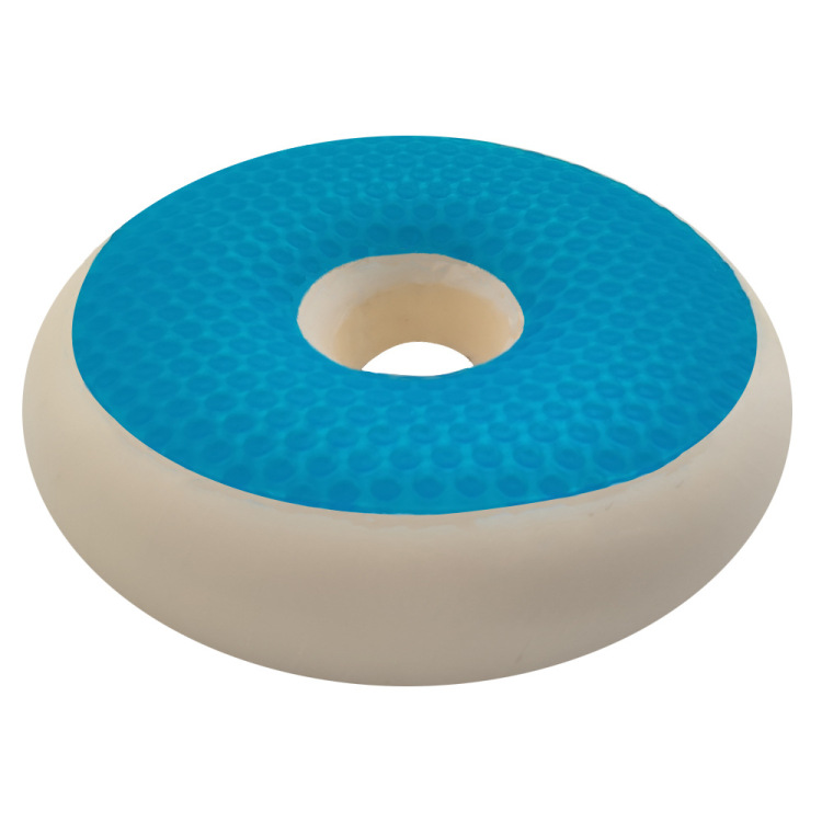 Gel memory foam seat cushion, circular slow-rebound memory pillow, hemorrhoid seat cushion, chair cushion, pregnant woman cushion, round within round Application Scenario