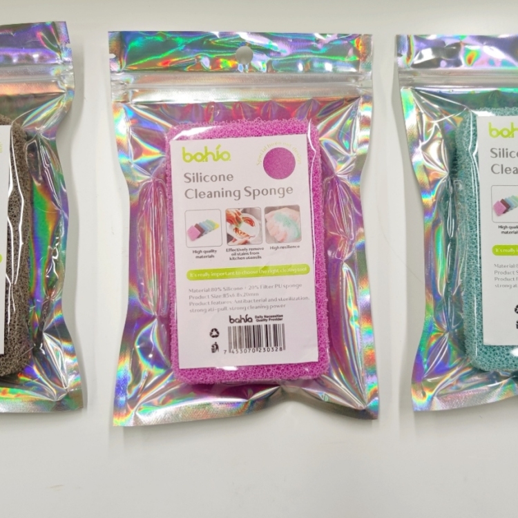 Silicone Cleaning Spongr bouncy, powerful cleaning silicone sponge... bahia Application Scenario