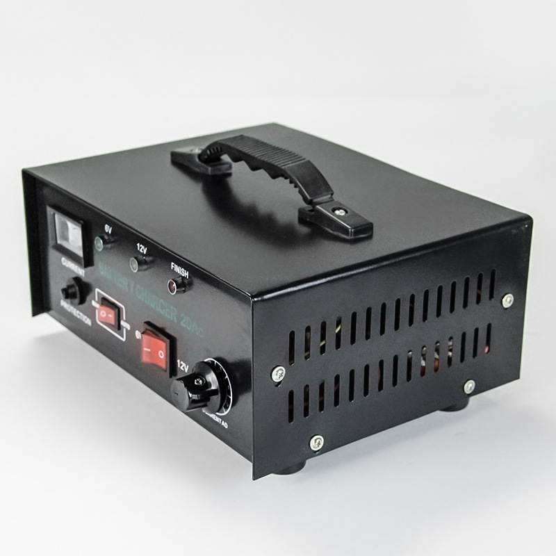 Car battery smart charger 12v-24v motorcycle battery fast charging pure copper repair high-power charger details Picture