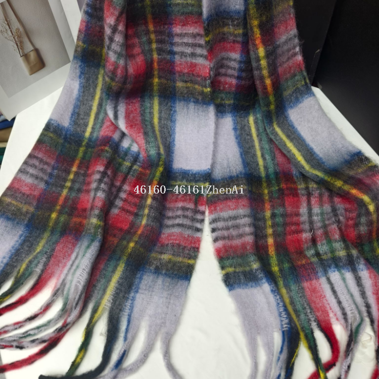 围巾/汗布围巾/穆斯林头巾/球迷围巾/中东女士头巾白底实物图