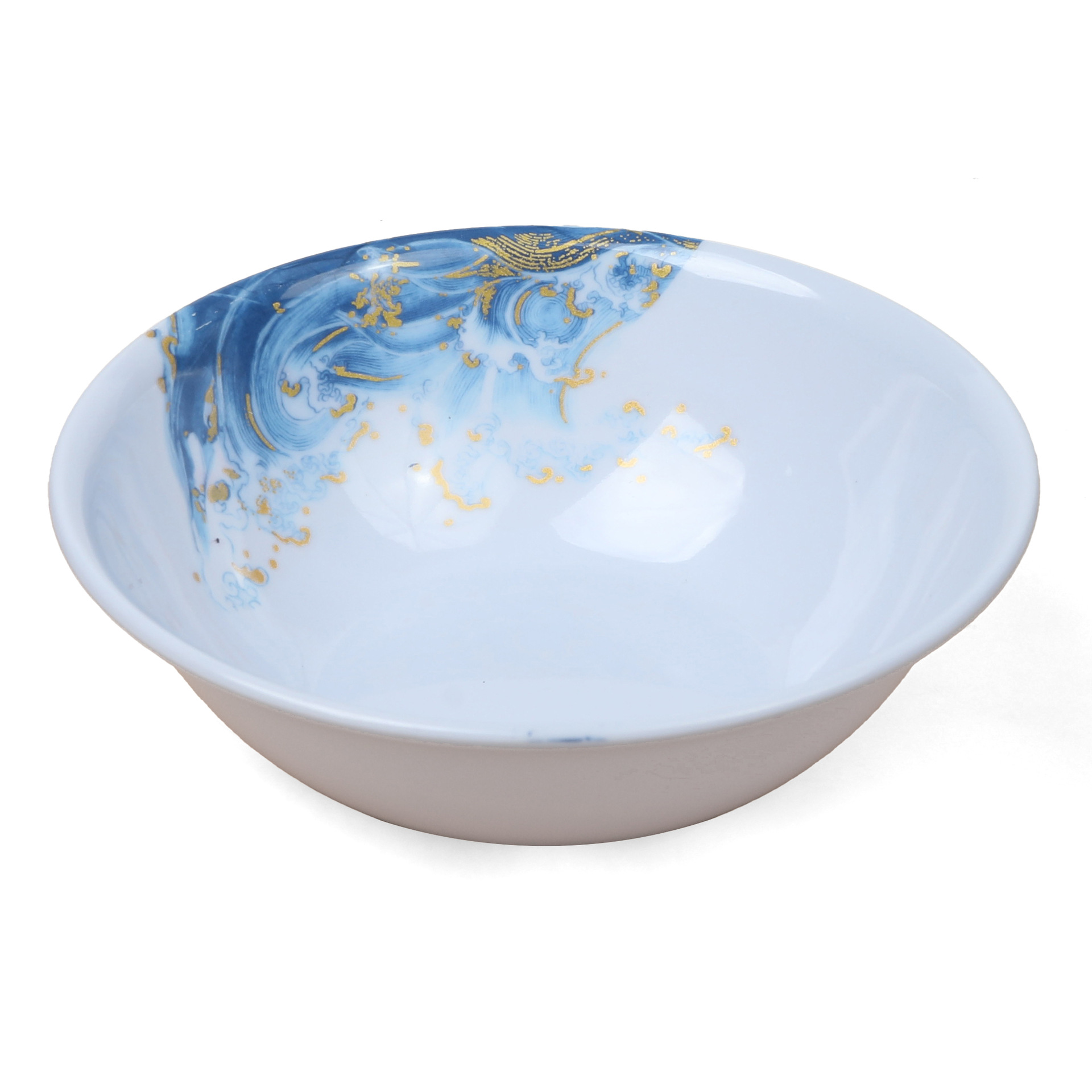 Jingdezhen ceramic bowls, Japanese-style hand-painted bowls and plates, tableware sets, bone China tableware sets, ceramic tableware details Picture