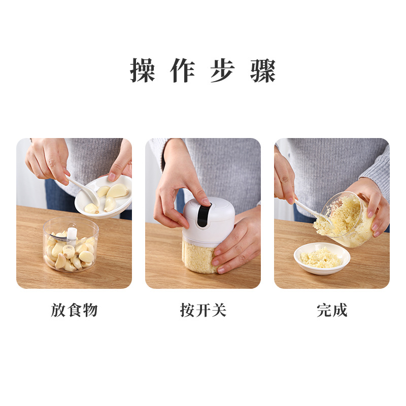 绞肉机/打蛋器手持电动新款/家用料理绞肉机/厨房手动搅肉器/打肉机产品图