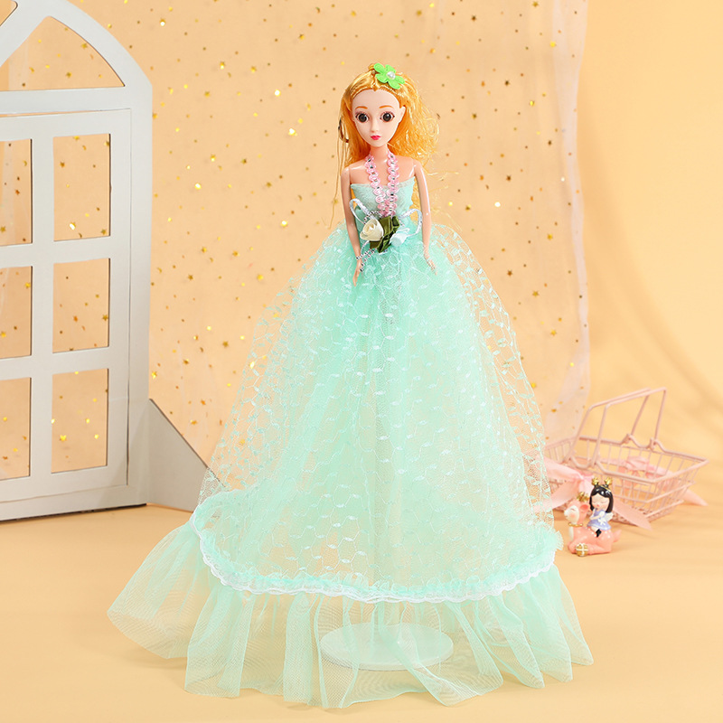 Extra-large 50cm wedding dress, Barbie doll keychain pendant, creative cartoon princess doll keychain wholesale Specification image