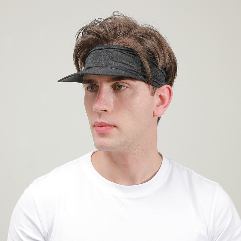 冰丝防晒遮阳帽防紫外线无痕空顶大帽檐遮脸户外骑车太阳帽子夏