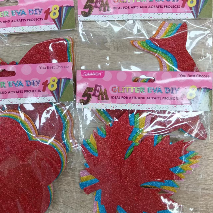 刮刮卡/纸圣诞树/皱纹纸/礼品拉丝纸/金属冰箱贴产品图