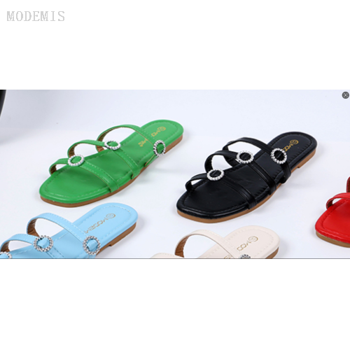 STOCK Summer foreign trade Guangzhou fashion Craft Shoes, slippers, flat women's shoes, new wholesale of sandals and single shoes details Picture