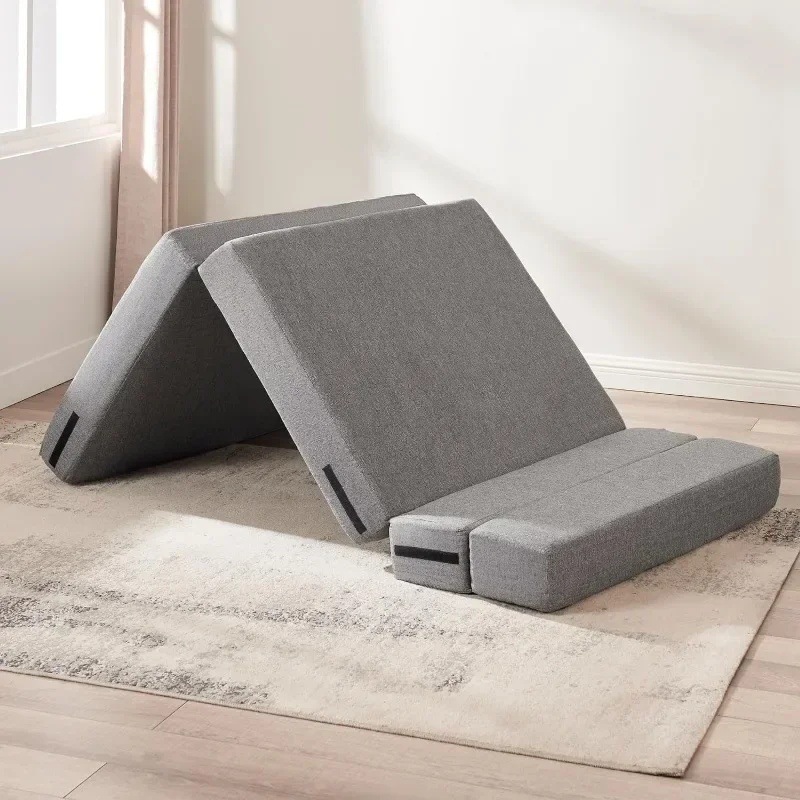 Foldable bed, single and double vacuum compression tatami, simple lazy sofa bed for small living room Specification image