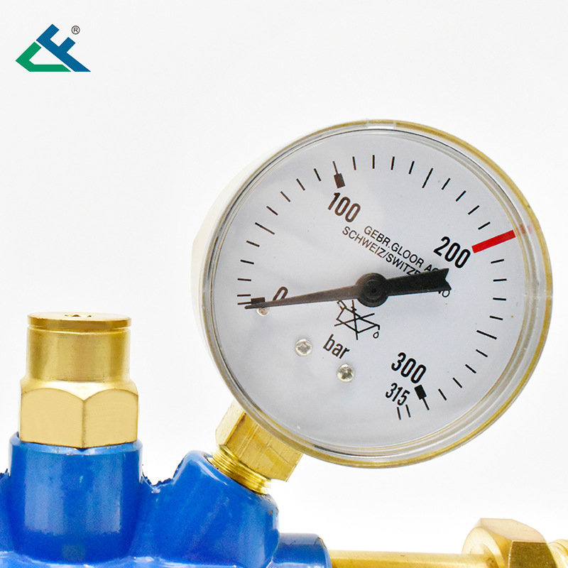 Oxygen pressure reducer OR1-01, Ningbo Industrial pressure reducer, gas pressure reducer manufacturer supply Specification image