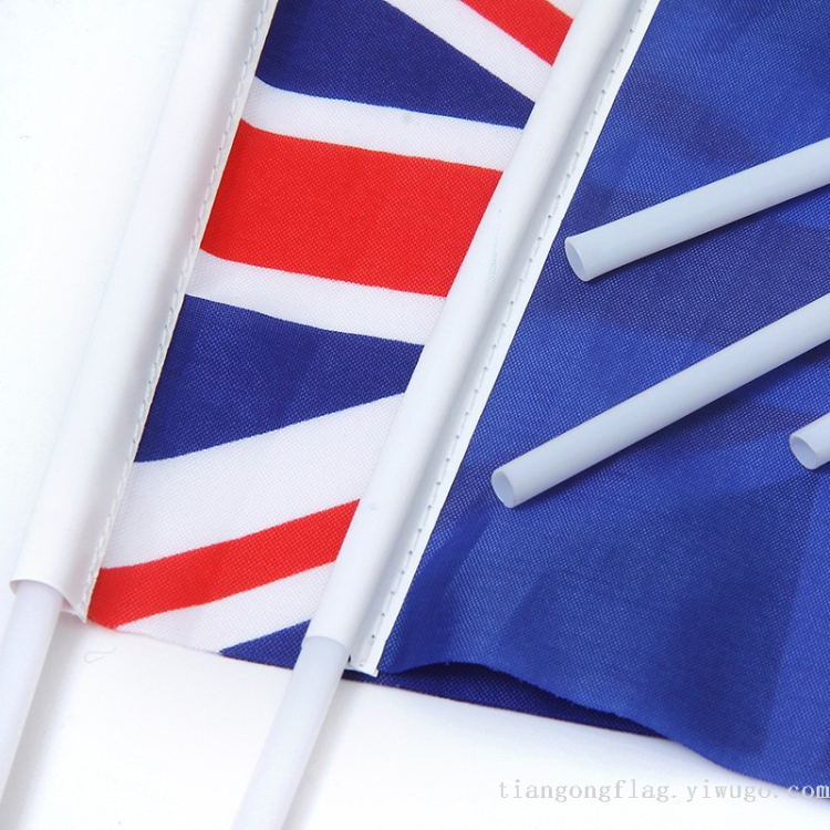 On the 8th, 14x21, the national flag of Curacao, hand-waved flags, small national flags, colorful flags, shopping mall venues, National Day decorations, hand-waved small national flags Application Scenario