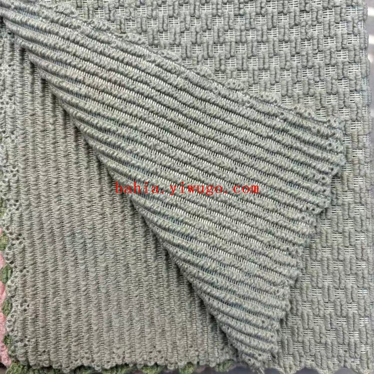 30*30cm long, granular, plain, kitchen dishcloth, degreasing and stain-removing cleaning cloth Item Picture