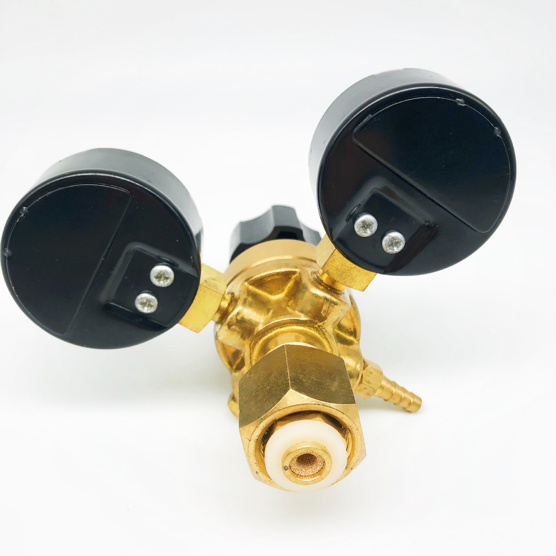American-style lightweight AR CO2 all-copper gas meter CGA320, customizable pressure reducer with outlet thread Application Scenario