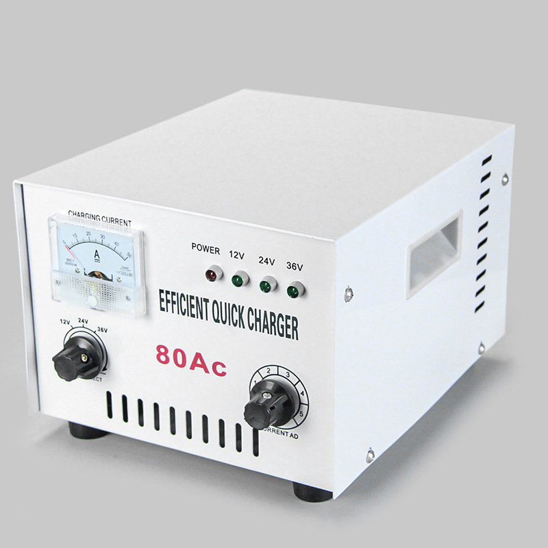 Car battery charger 12V24V intelligent universal high-power fully automatic battery charger details Picture