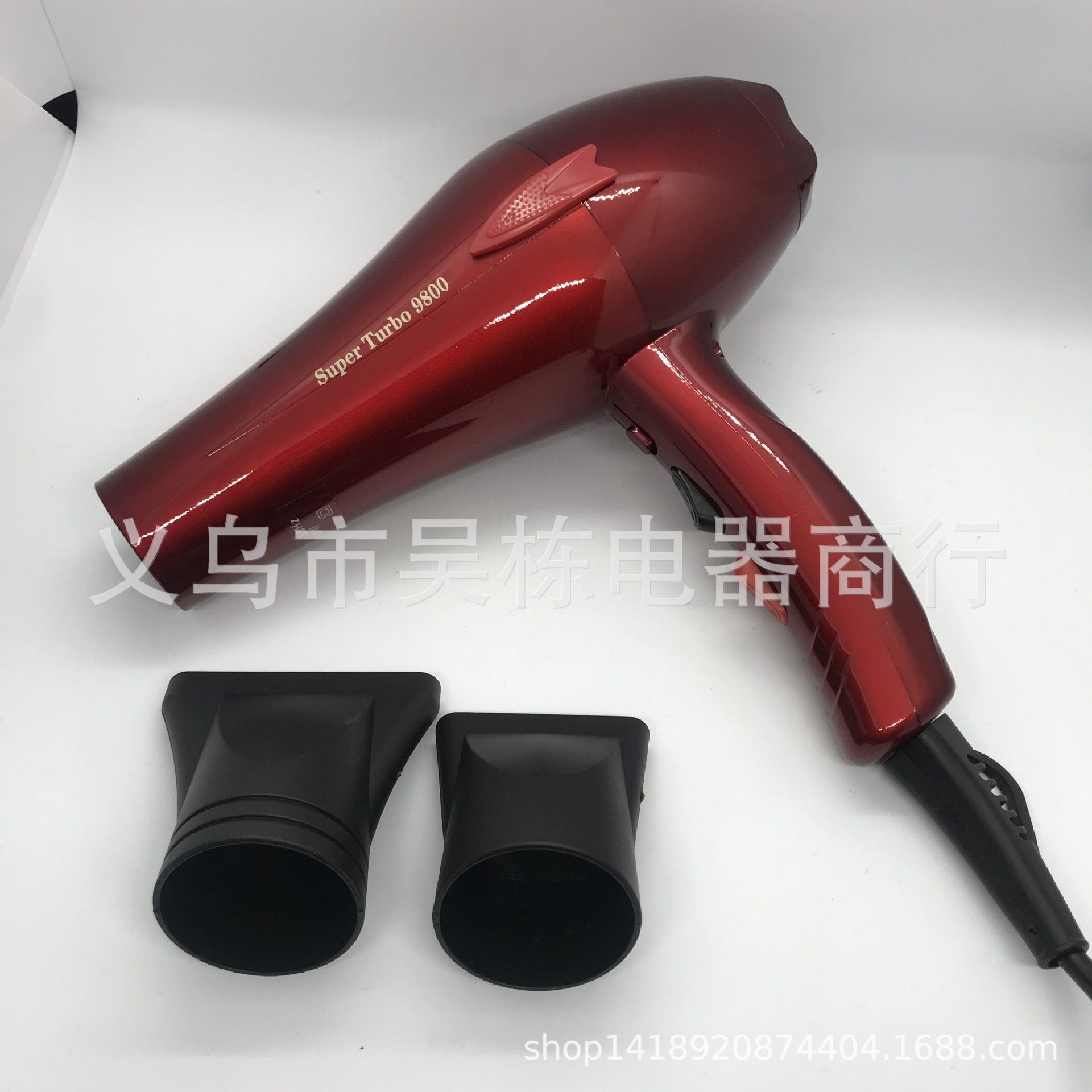 Mingkai al por mayor de cuatro niveles controlable aire caliente y frío secador de pelo regalo de negocios rojo hogar viento grande secador de pelo