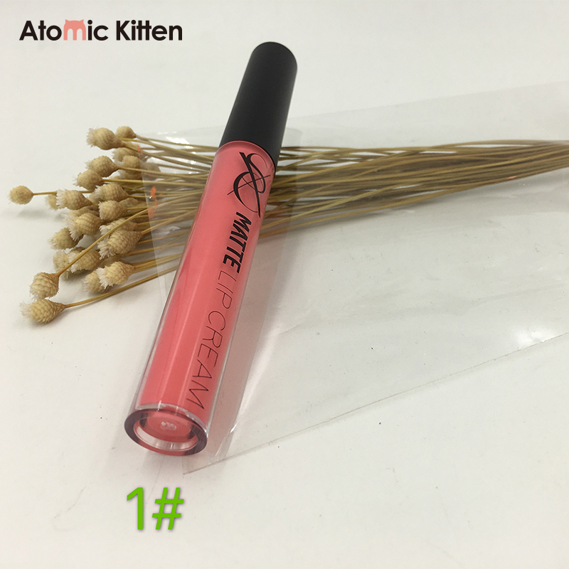 Beauty cosmetics: Long-lasting waterproof matte powder liquid cream, moisturizing cream, smooth lip gloss, lipstick Specification image