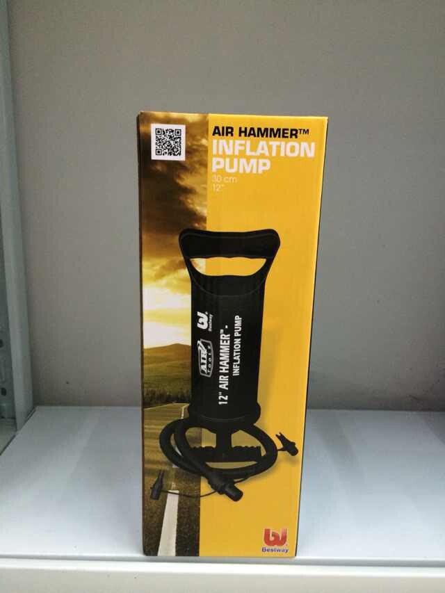 Bestway62002手动充气泵多充气孔充气床 船 玩具均可适用