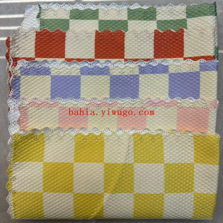 百洁布/洗碗布/抹布/洗碗巾棉/厨房抹布细节图