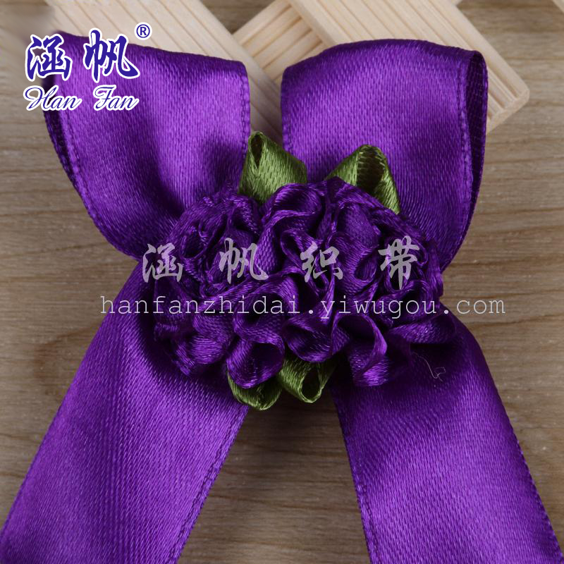 Premium red bow tie accessories, retro tie, fashionable men's collar decoration Specification image