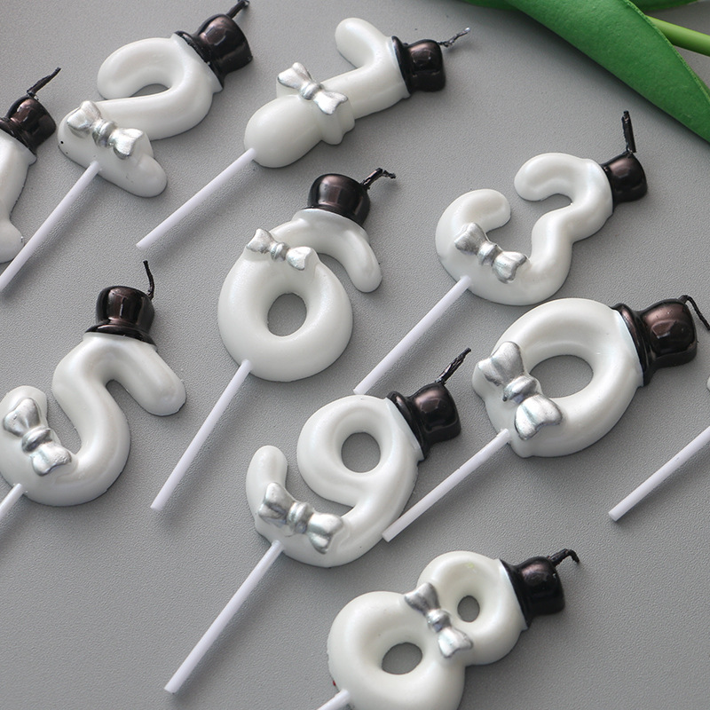 渐变色蜡烛/生日蛋糕插件/亚克力蛋糕插件/生日用品/蛋糕插件细节图