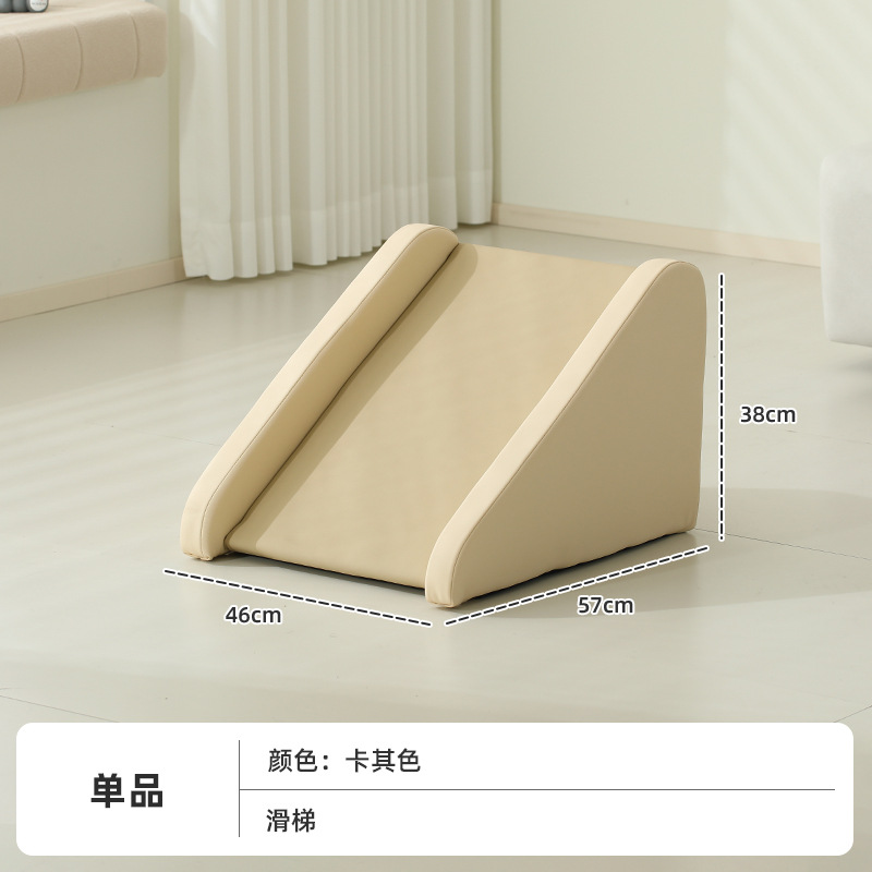 Children's soft package climbing combination, home sensory integration training, kindergarten soft package physical training, early education center slide soft package Application Scenario