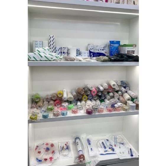 Bandage PBT bandage, elastic bandage, self-adhesive spandex crepe bandage, high-elasticity bandage, medical device Item Picture