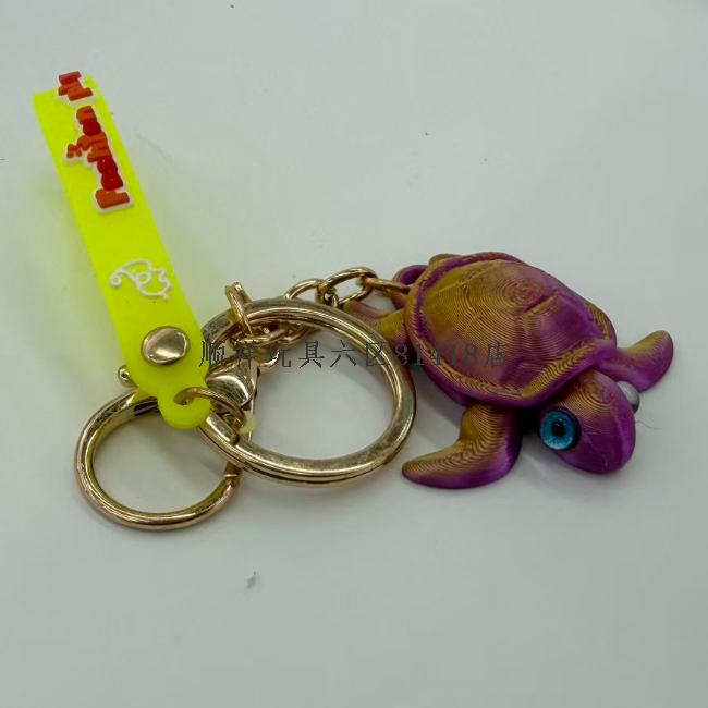 钥匙扣/钥匙扣玻璃/星星人/羊毛毡挂件/钥匙挂细节图