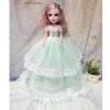 Wholesale of street stall toys, lace girl dolls, music pendants, princess dolls, multi-layer wedding dresses and Western-style dresses for girls details Picture