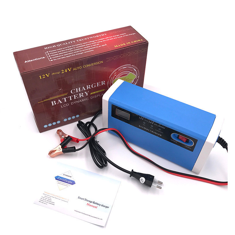 12V/24V 10A 15A smart car battery charger intelligent repa i Application Scenario