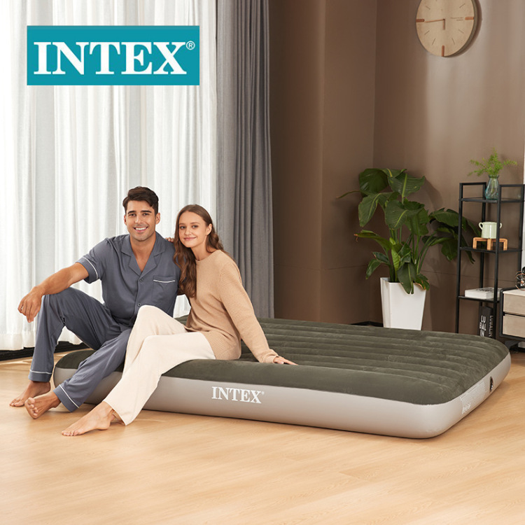 充气床沙发椅/充气床/超轻充气露营垫/充气床床垫/户外充气沙发白底实物图