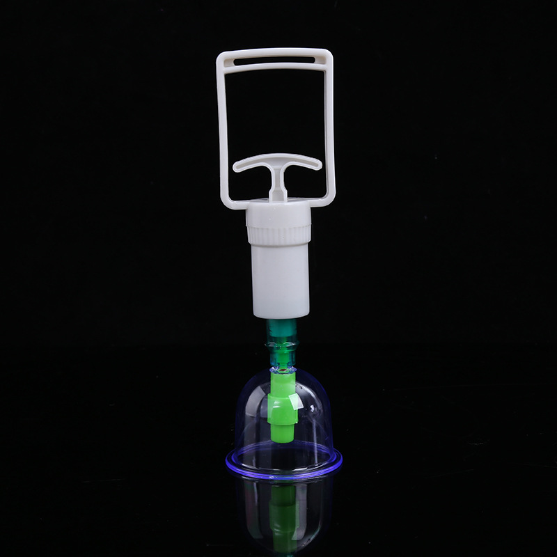 English household cupping device, vacuum suction type, thickened explosion-proof ABS plastic material, 12-can cupping details Picture