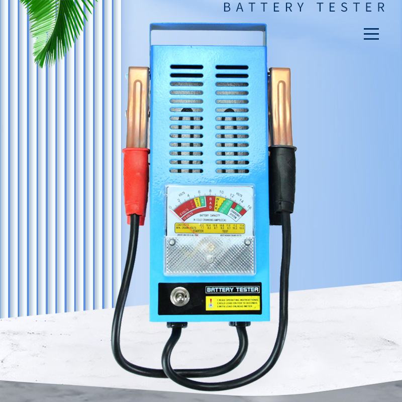 Automobile battery tester to test the condition of the battery, battery discharge fork battery tester in stock