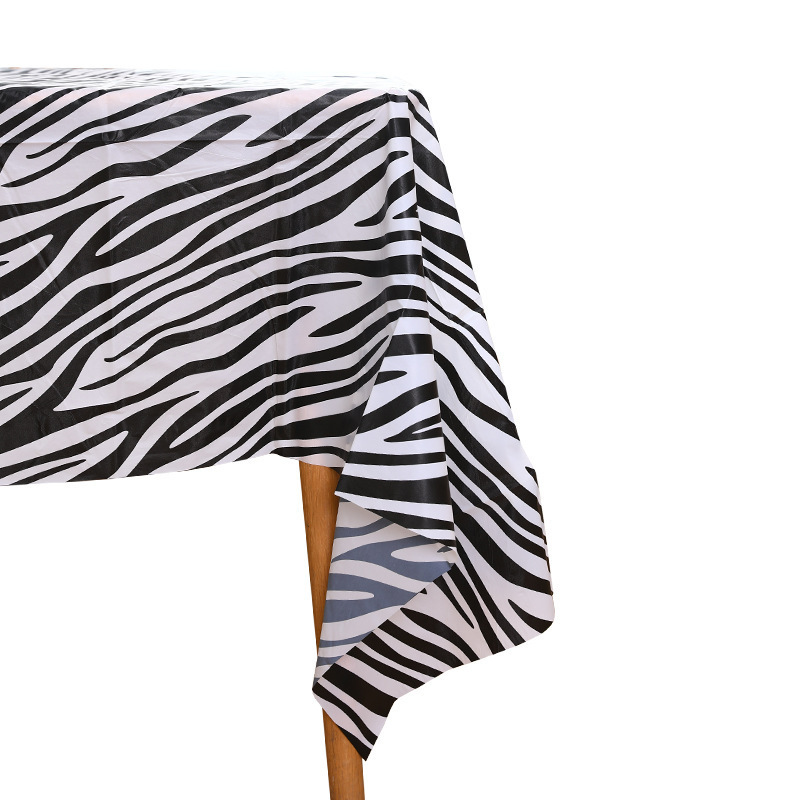 Simple and slightly sexy printed PEVA PVC no-wash, oil-proof, heat-resistant, water-proof and chili oil-proof tablecloth, a popular tablecloth Specification image