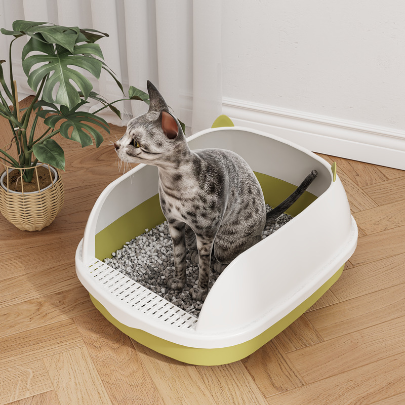 Smart cat litter box with bag, jasmine cat litter box, 180g cat litter box, cat supplies