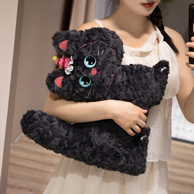 Cute cookies, cat dolls, plush toys, dolls, girls' sleeping pillows, children's festival gifts Specification image