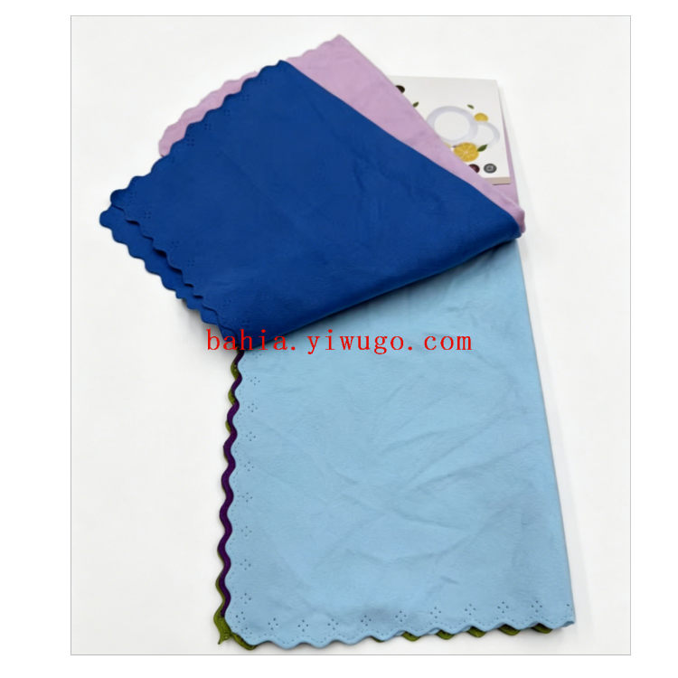 Natural loofah kitchen cleaning cloth, disposable dish towel, scouring pad, lazy person's rag details Picture