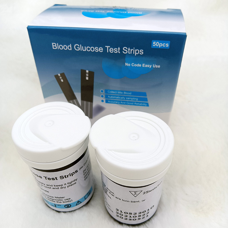 The automatic blood glucose testing instrument for home use in both Chinese and English is only for export details Picture