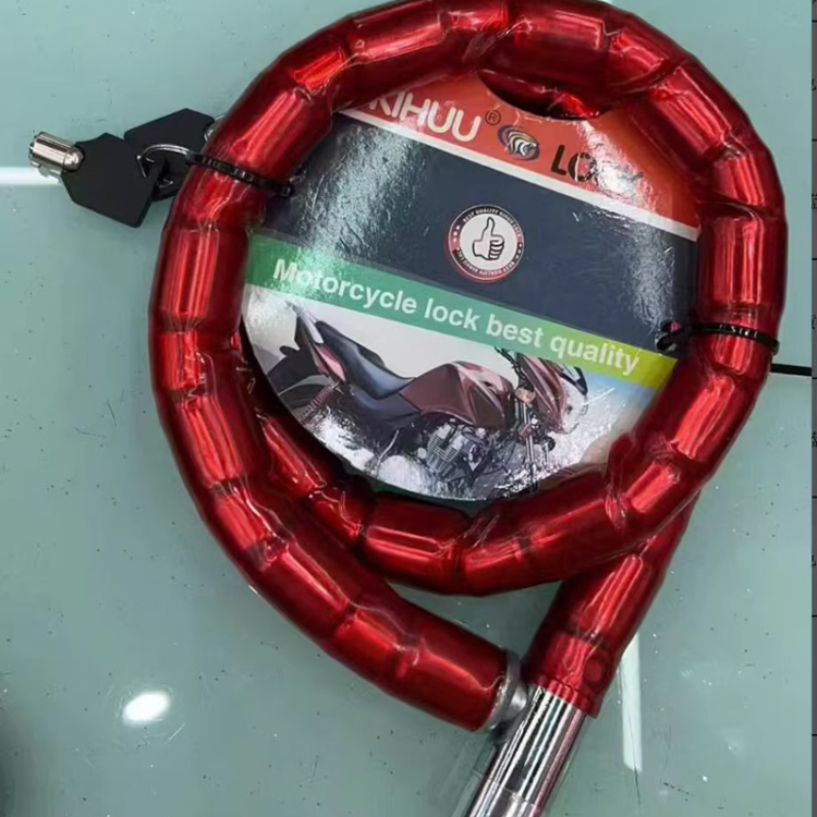 240907 Mountain bike joint lock, electric motorcycle cable lock, bicycle chain lock, anti-theft lock Item Picture