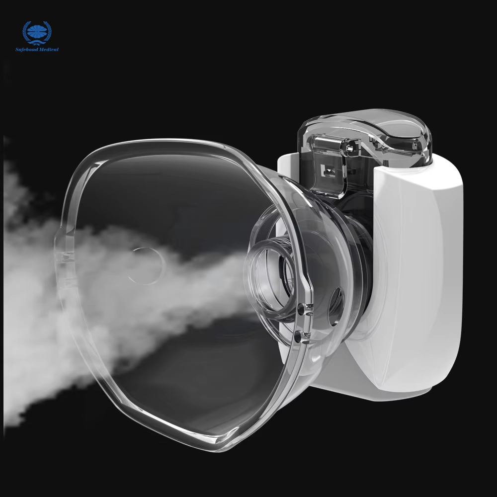 Household head-mounted nebulizer mesh nebulizer portable handheld nebulizer ultrasonic micro-mesh nebulization details Picture