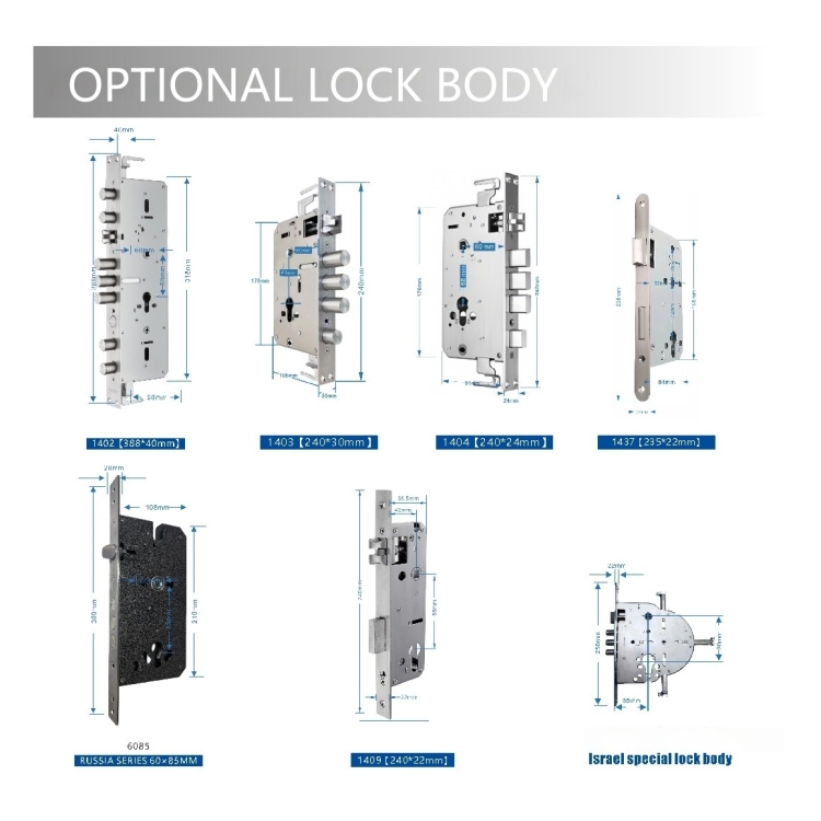 Tongtong 3D facial recognition smart door Lock, home monitoring, Fully automatic electronic password lock, Cross-border graffiti fingerprint lock details Picture